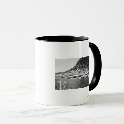 Ansicht von Ketchikan, Alaska Wasserfront Foto Tasse (VorderseiteRechts)
