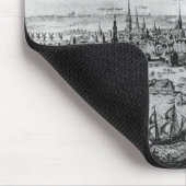 Ansicht von Kopenhagen Mousepad (Ecke)