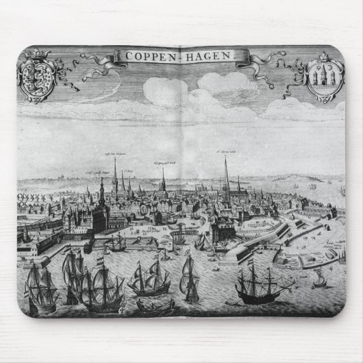 Ansicht von Kopenhagen Mousepad (Vorne)