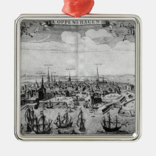 Ansicht von Kopenhagen Ornament Aus Metall