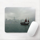 Ansicht von Kowloon in Richtung zu fahlem Chai, Mousepad (Mit Mouse)