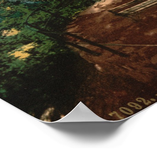 Ansicht von Krogkleven, Ringerike, Norwegen Poster (Ecke)