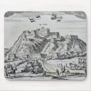 Ansicht von Lhasa, Hauptstadt von Tibet Mousepad