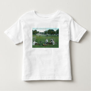 Ansicht von Lincoln Park Tennis GroundsChicago, IL Kleinkind T-shirt