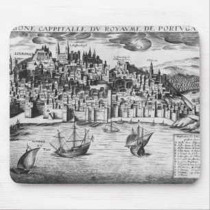 Ansicht von Lissabon Mousepad