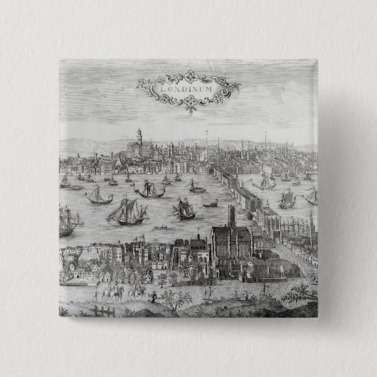 Ansicht von London Button (Vorderseite)
