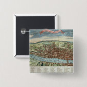 Ansicht von London, c.1560 Button (Vorne & Hinten)