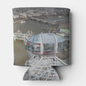 Ansicht von London Eye Custom Can Cooler Dosenkühler (Rückseite)