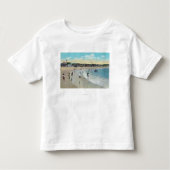 Ansicht von Long Beach und von Kap Ann Kleinkind T-shirt (Vorderseite)