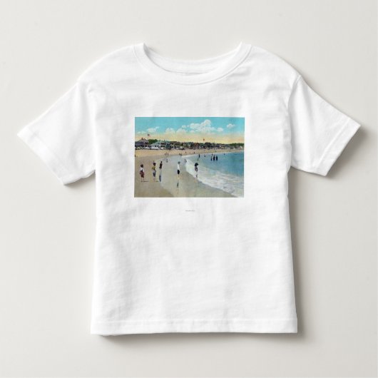 Ansicht von Long Beach und von Kap Ann Kleinkind T-shirt (Vorderseite)