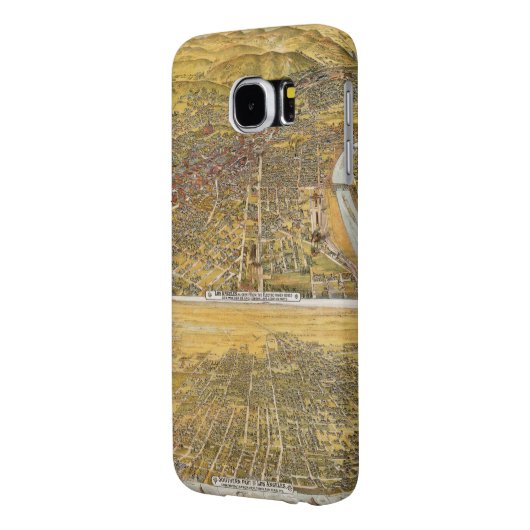 Ansicht von Los Angeles, 1894 Case-Mate Samsung Galaxy Hülle (Rückseite Links)