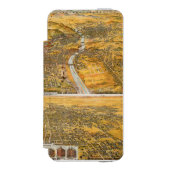 Ansicht von Los Angeles, 1894 Incipio iPhone Geldbeutel-Hülle (Folio Vorderseite)