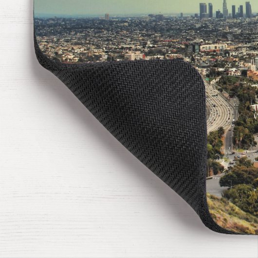 Ansicht von Los Angeles Mousepad (Ecke)