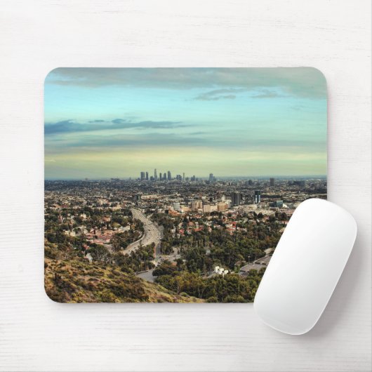 Ansicht von Los Angeles Mousepad (Mit Mouse)