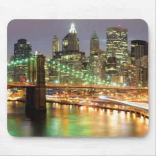 Ansicht von Lower Manhattan und von Mousepad