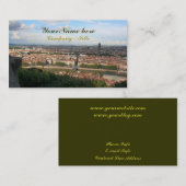 Ansicht von Lyon Visitenkarte (Vorne/Hinten)