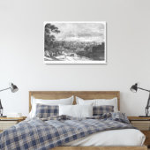 Ansicht von Manchester, graviert von T.Gustyne Leinwanddruck (Insitu (Schlafzimmer))