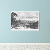 Ansicht von Manchester, graviert von T.Gustyne Leinwanddruck (Insitu (Holzboden))