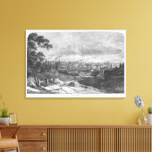 Ansicht von Manchester, graviert von T.Gustyne Leinwanddruck (Insitu (Wohnzimmer))
