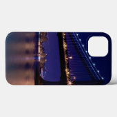Ansicht von Manhattan-Brücke nachts Case-Mate iPhone Hülle (Rückseite (Horizontal))