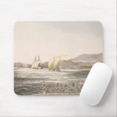 Ansicht von Manila, Philippinen, 1826 Mousepad (Mit Mouse)