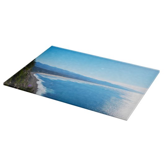 Ansicht von Manzanita Strand, Oregon-Küste Schneidebrett (Ecke)