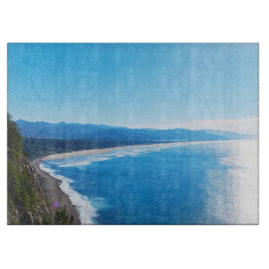 Ansicht von Manzanita Strand, Oregon-Küste Schneidebrett (Vorderseite)