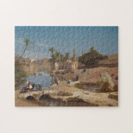 Ansicht von Medinet EL-Fayoum Puzzle