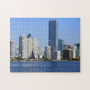 Ansicht von Miami-Skylinen Puzzle