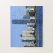 Ansicht von Miami-Skylinen Puzzle (Vertikal)