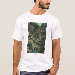 Ansicht von Minnehaha Schlucht T-Shirt