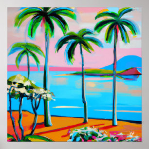 Ansicht von Mokuauia - Plakat und Digitaldruck