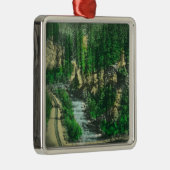 Ansicht von Mt. Shasta von Shasta Rückzug Ornament Aus Metall (Rechts)