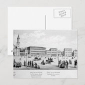 Ansicht von München, 1869 Postkarte (Vorne/Hinten)