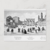 Ansicht von München, 1869 Postkarte (Vorderseite)