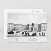 Ansicht von München, 1869 Postkarte (Vorne/Hinten)