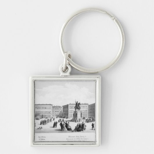 Ansicht von München, 1869 Schlüsselanhänger (Vorne)