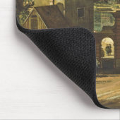 Ansicht von München, C. 1761 (Öl auf Leinwand) Mousepad (Ecke)