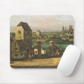 Ansicht von München, C. 1761 (Öl auf Leinwand) Mousepad (Mit Mouse)