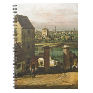Ansicht von München, C. 1761 (Öl auf Leinwand) Notizblock
