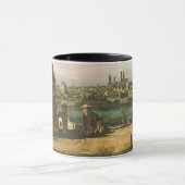 Ansicht von München, C. 1761 (Öl auf Leinwand) Tasse (Zentrum)