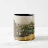 Ansicht von München, C. 1761 (Öl auf Leinwand) Zweifarbige Tasse (Mittel)