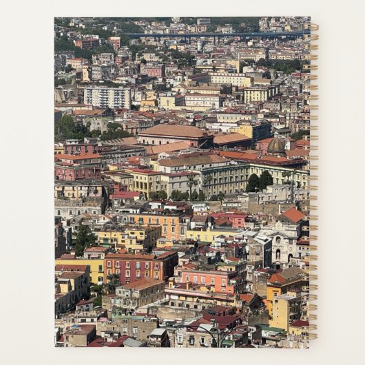 Ansicht von Neapel, Italien Planer Organisator (Rückseite)