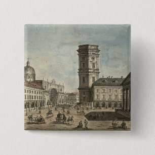 Ansicht von Nevsky Prospekt, St. Petersburg, 1810 Button
