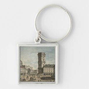 Ansicht von Nevsky Prospekt, St. Petersburg, 1810 Schlüsselanhänger