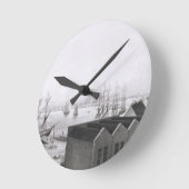 Ansicht von New Orleans aus der Unterwolle Pr Runde Wanduhr (Winkel)