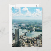 Ansicht von New- Yorkpostkarte Postkarte (Vorne/Hinten)