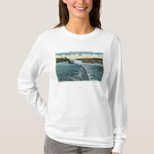 Ansicht von Niagara Falls vom Aussicht-Punkt T-Shirt