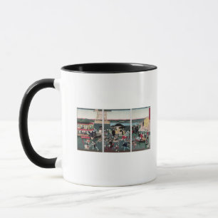 Ansicht von Nihonbashi in Tokyo, c.1870 Tasse