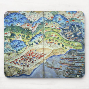Ansicht von Nizza, vom 'Suleymanname Mousepad